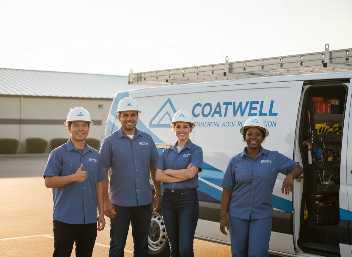 Commercial roof coating company in Athens, PA